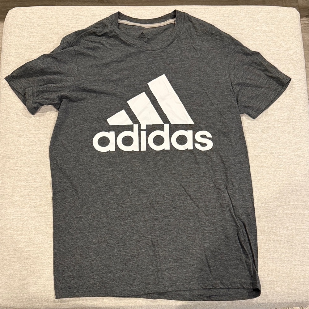 adidas Gray Short Sleeve Tee
